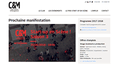 Desktop Screenshot of culture-et-management.com